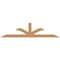 Ekena Millwork Richland Timber Gable Bracket, Western Red Cedar, 108"W x 27"H x 3 1/2"D x 5 1/2"F, 6/12 Pitch GBW108X27X0406RIC00SWR - alternate 1